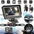 Wireless backup camera system with monitor for cars, night vision, waterproof, dashboard display