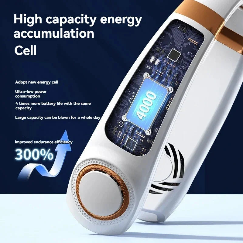 High capacity energy cell technology in a white electronic device with 4000mAh battery display