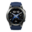 Rugged blue strap GPS smartwatch with digital display, fitness and health tracking features