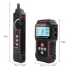 Noyafa NF-8209S network cable tester and receiver with dimensions in millimeters