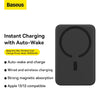 Baseus magnetic mini wireless fast charge power bank 10000mAh, black, Apple 13/12 compatible