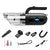 Handheld cordless car vacuum cleaner with multiple attachment accessories
